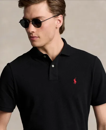 Playera polo ralph lauren negra hotsell