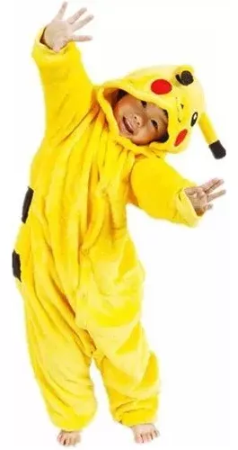 Pijamas Kigurumi Pikachu Adulto Envio Imediato P/M/G/GG