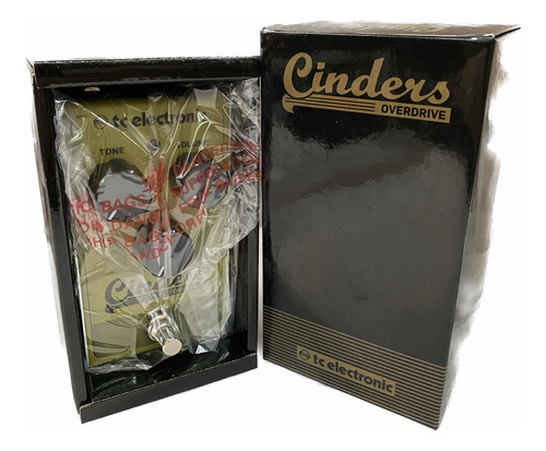 Pedal Guitarra Tc Electronic Cinders Overdrive Novo Original