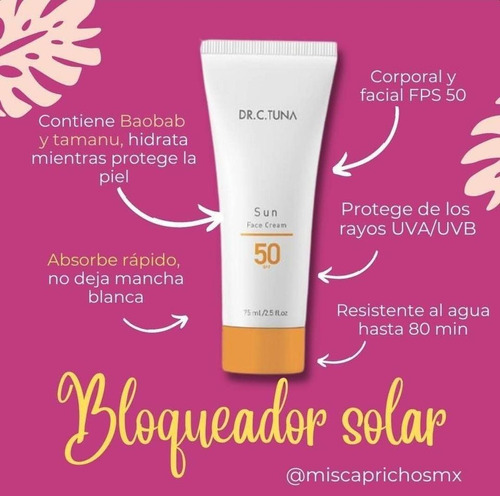 Protector Solar Dr C Tuna 50 Fps