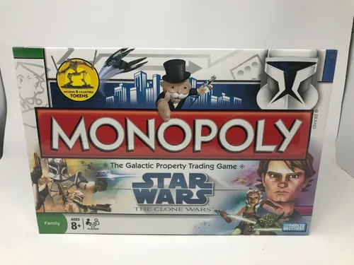 Monopolio De Star Wars The Clone Wars, Monopoly De Colección