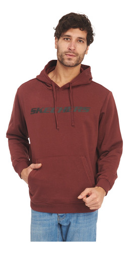 Sudadera Skechers Mhd12dkbr Hombre