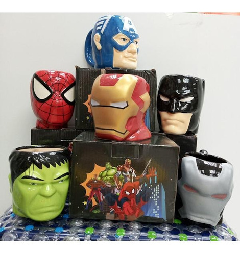 Tazas De Ceramica Con La Figura De Los Avengers Titan Series
