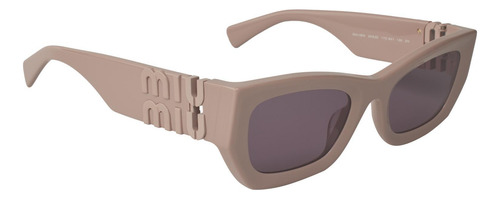 Miu Miu Mu 09ws 17c-6x1 Square Shape Pink Beige (Usado)