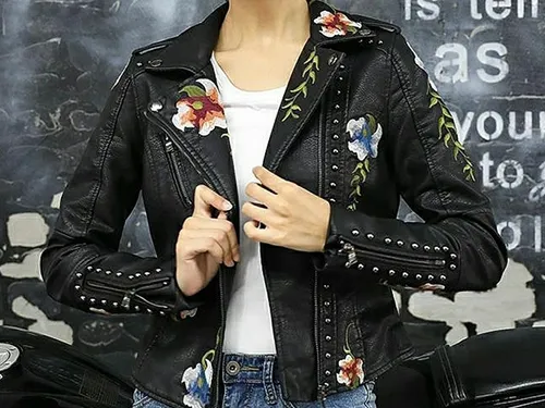 Chaquetas en cuerina para mujer hotsell