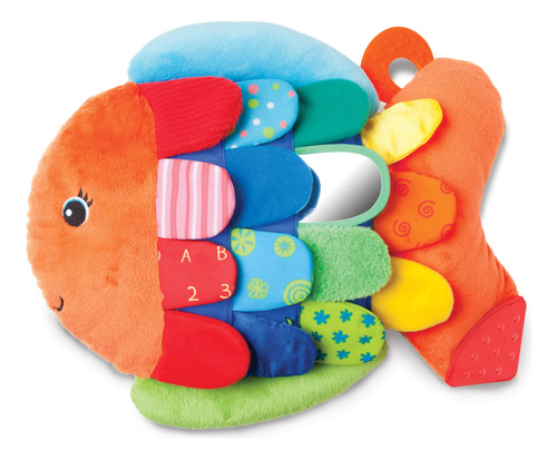 Melissa & Doug Flip Pescado Suave Juguete De Bebé.