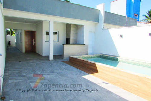 Imagem 1 de 24 de Casa Em Itanhaem Lado Praia Area Gourmet Completa Com Piscina Churrasqueira E 3 Quartos Sendo 1 Suite Otimo Local Ch100c