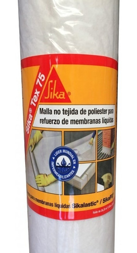 Malla De Refuerzo Para Membrana Liquida Sika Tex 75 Rollo