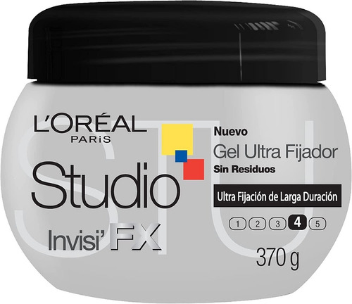 Gel Para Peinar L'oréal Paris Studio Invisi´fx 370g