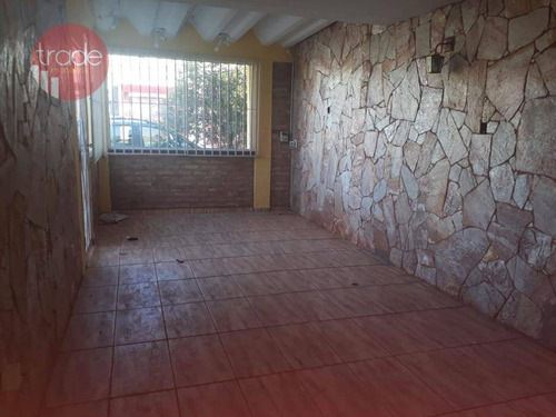 Casa Com 3 Dormitórios À Venda, 161 M² Por R$ 400.000,00 - Jardim Paulistano - Ribeirão Preto/sp - Ca2882