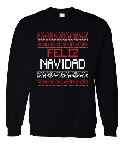 Sudadera Navidad Ugly Christmas Sweater Feliz Navidad 01 A1