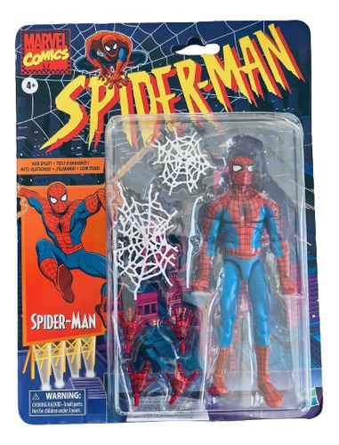 Marvel Legends Spiderman Retro Walmart Comic F3477