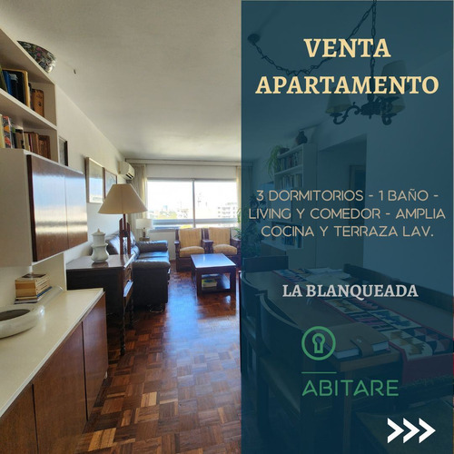 Apartamento En Venta, La Blanqueada, 3 Dormitorios, Cochera