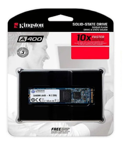 Disco Duro Estado Solido Kingston 480gb Ssd A400 M.2 Unidad 