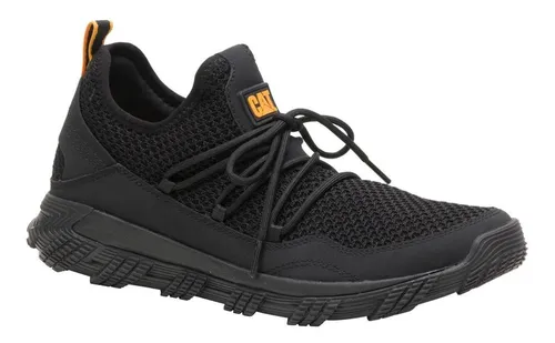 Slip On Hombre Ace Pass Negro Cat Cuotas sin inter s