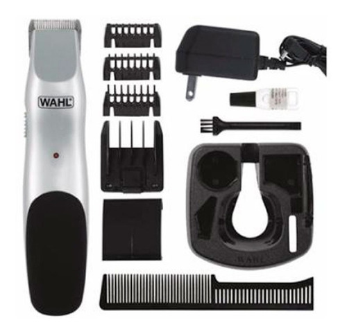 Imagen 6 de 10 de Cortadora De Pelo Wahl Timmer Groomsman Recargable 9 Piezas