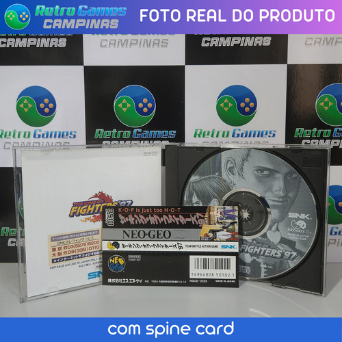 The King Of Fighters 97 Original Neo Geo Cd - Loja Campinas (Usado)