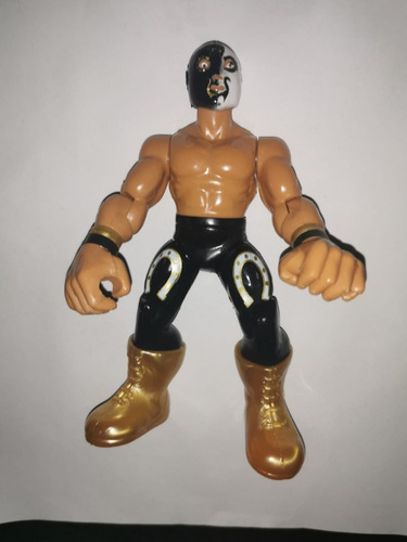 Figura Muñeco D Lucha Libre Luchador Cuatrero Dinamita Paton