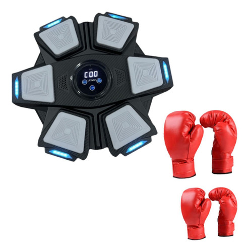 Dispositivo De Boxeo Con Y Objetivo Para Pared Negro