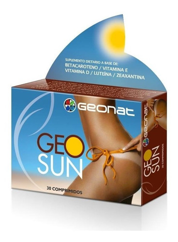 Autobronceante Pastillas Bronceador Geosun X5 + Envio Gratis