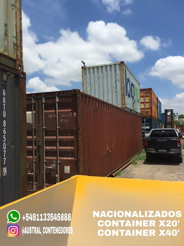 Contenedores Marítimos Containers Nacionalizados 40 Pies