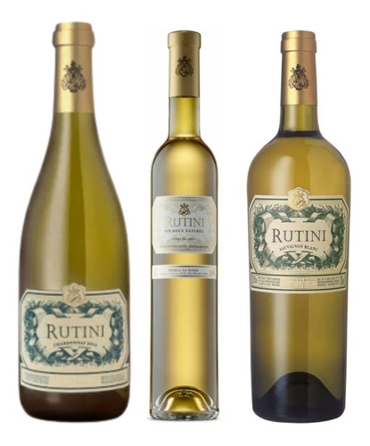 Vino Rutini Pack X 3 Blanco - Chardonnay, S. Blanc, Vin Doux