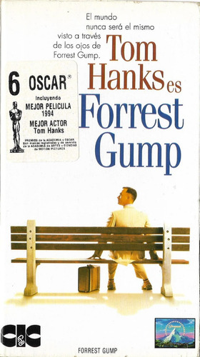 Forrest Gump Vhs Tom Hanks Robin Wright Robert Zemeckis
