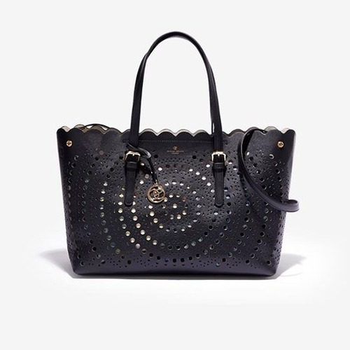 Imagen 2 de 5 de Bolso Tote Colección Mora Detalles Calados Oriflame Exklusiv