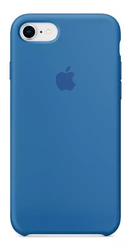 Funda para iPhone SE 2022, SE 2020, 8 y 7, Semirrígida, Azul