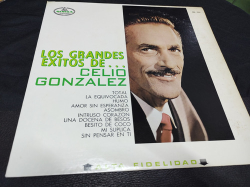 Celio González Vinyl Lp Acetato Vinilo Imp Dimsa 