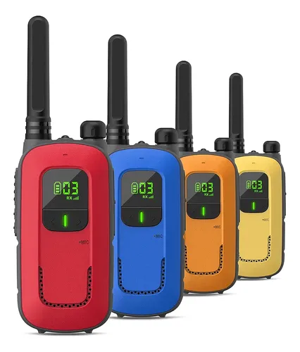 comprar Paquete De Radios Walkie Talkies Para Niños 4 Piezas 