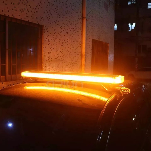 Baliza Led De 1.20cm Estroboscopica Color Ambar
