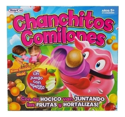 Juego De Mesa Chanchitos Comilones Toyco Original