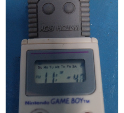 Reloj Gameboy Watch Boy Nintendo 1992 Leer Descripcion (Usado)