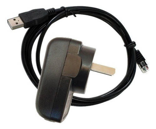 Cable De Conexion + Fuente De Alimentacion Reloj Anviz A300 