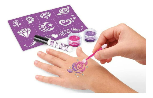 Set De Belleza Infantil Para Jugar Con Glitter