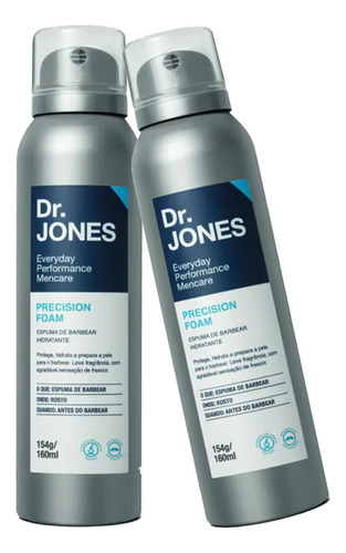 Espuma De Barbear Hidratante Precision Foam Dr. Jones