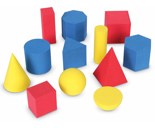 Learning Resources Hands-on Soft Geosolids, Soft Foam 3d Sha