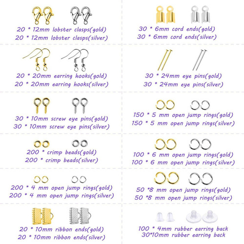 . Kit De Material De Fabricación De Joyas For Reparación De