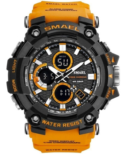 Reloj Deportivo Smael 1802 Cuarzo Digital Análogo Resistente