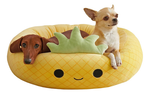 Cama Para Mascotas Maui Pineapple Squishmallows De 20 Pulgad