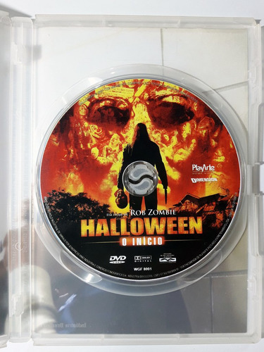 Dvd Halloween O Início Rob Zombie Versão Estendida