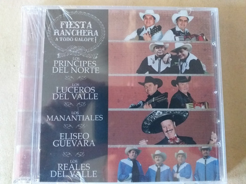 Cd Fiesta Ranchera - Principes Del Norte - Luceros Del Valle