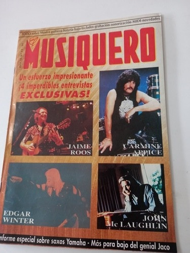 El Musiquero 93 Jaime Roos Carmine Appice Edgar Winter