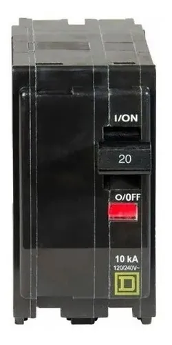 comprar Interruptor Termomagnetico Square D Qo220 2x20amp