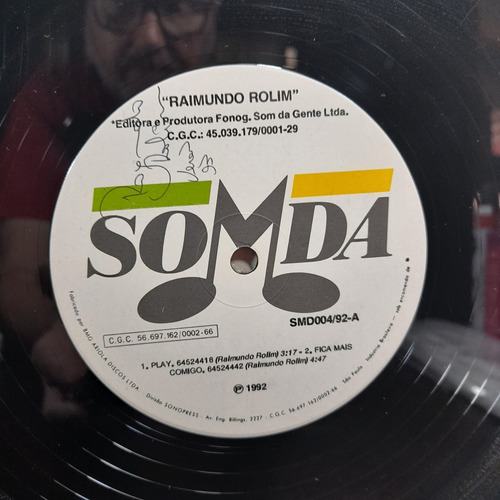 Imagem 6 de 7 de Vinil Lp Raymundo Rolim 1992 Ótimo Estado Autografado