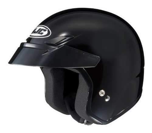 Casco Para Motocicleta De Cara Abierta Hjc Cs-5 (negro,