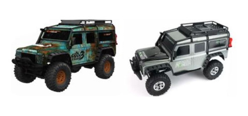 Auto Land Rover Defender A Escala 1:10  4wd A Control Remoto