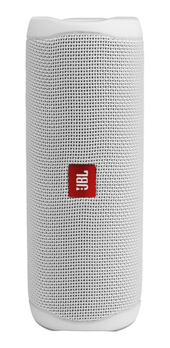 Parlante JBL Flip 5 portátil con bluetooth white