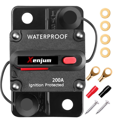 Kit Disyuntor 200 Amperio Profesional Interruptor Para 5